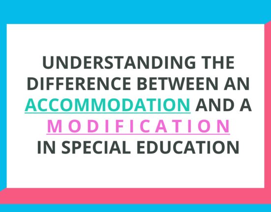 Accommodations vs. Modifications