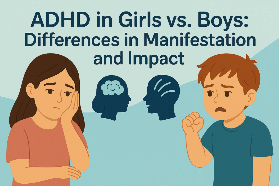 ADHD in Girls vs Boys: Differences in Manifestation and Impact