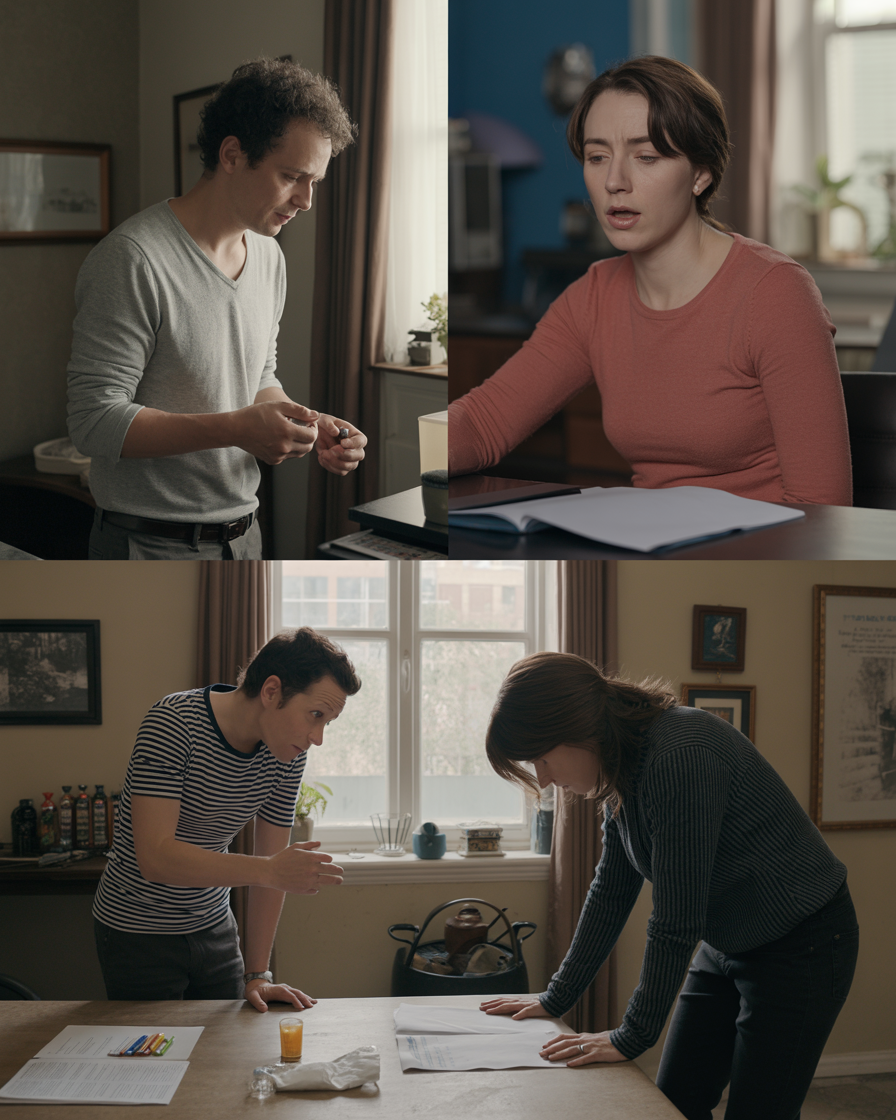 Split screen showing two different experiences of demand avoidance — PDA on one side, ADHD on the other — illustrating key differences in mechanism and presentation