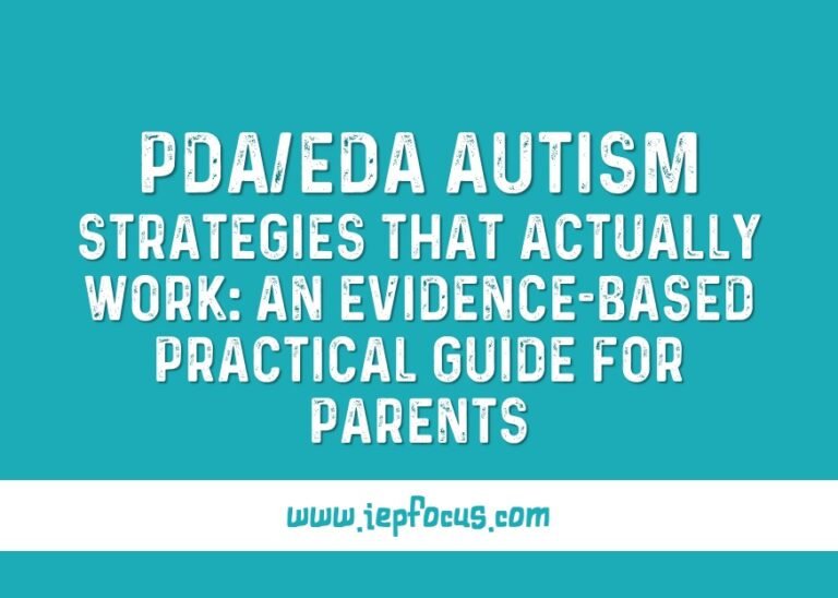 PDA Strategies for Parents