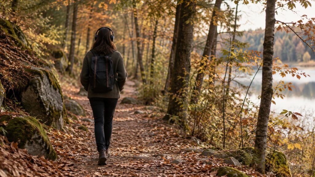 A quiet walk to manage autism and anxiety in adults