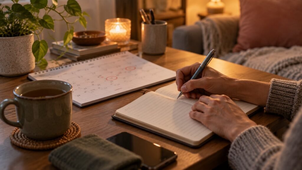 Autistic burnout in children: a parent tracks energy and rest days in a small journal