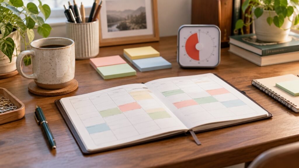 External tools like planners and timers for executive dysfunction in adults
