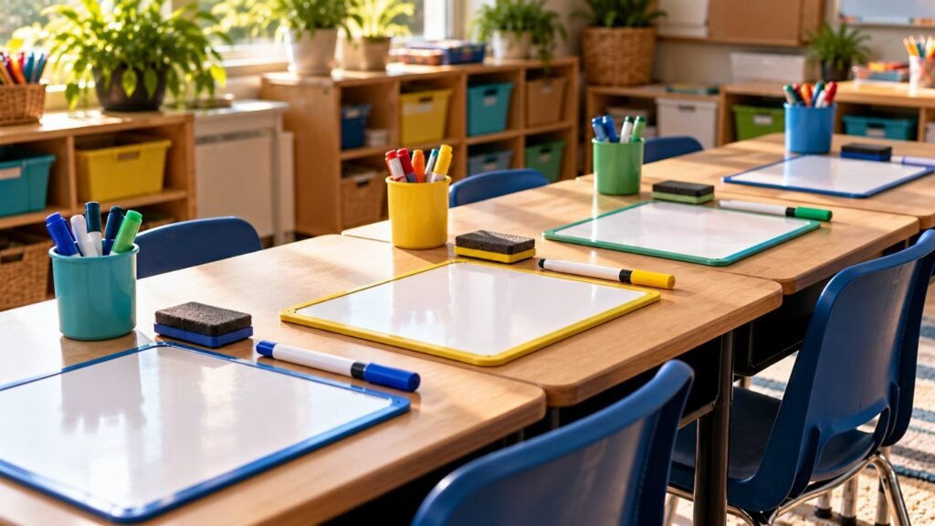Explicit instruction: guided practice with mini whiteboards
