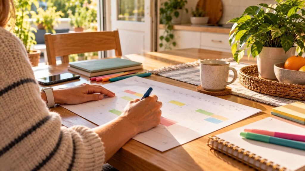 Extended school year: parent planning with a calendar