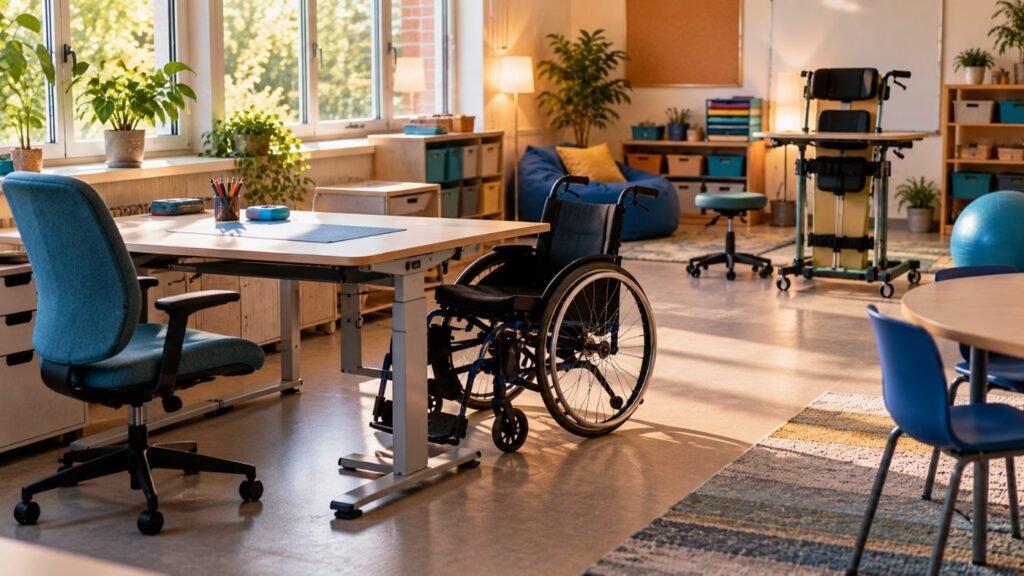 IDEA disability categories: an accessible classroom setup