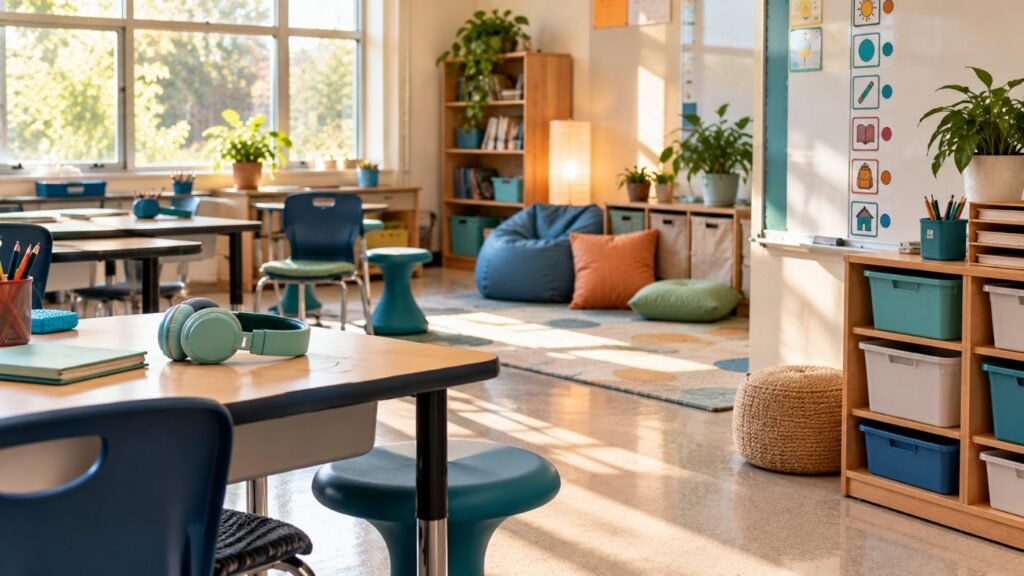 Least restrictive environment: a general education classroom with supports