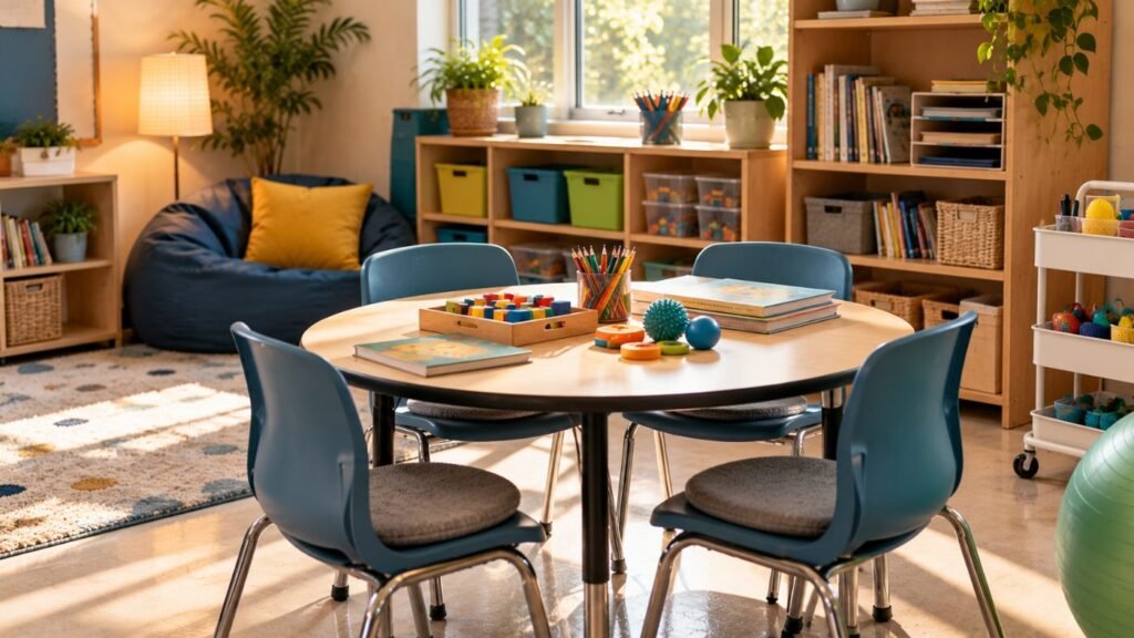 Least restrictive environment: a resource room for small group support