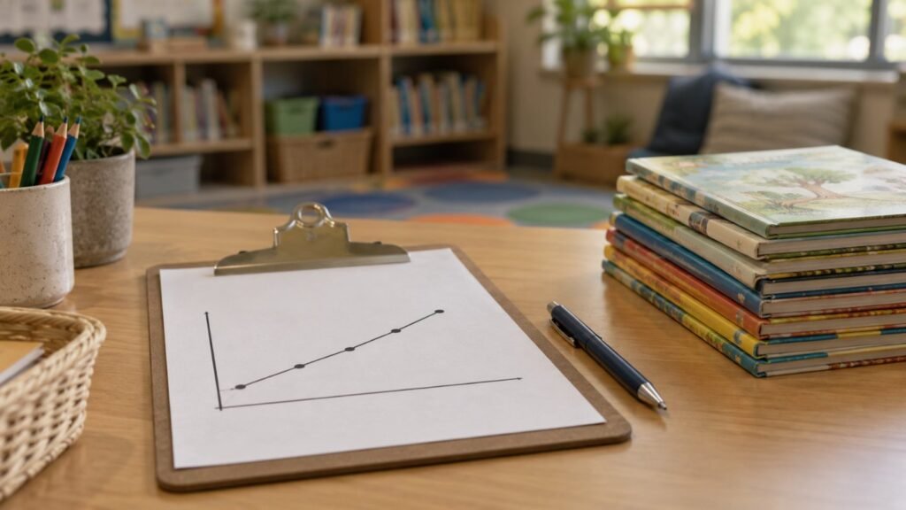 Progress monitoring data for reading comprehension IEP goals