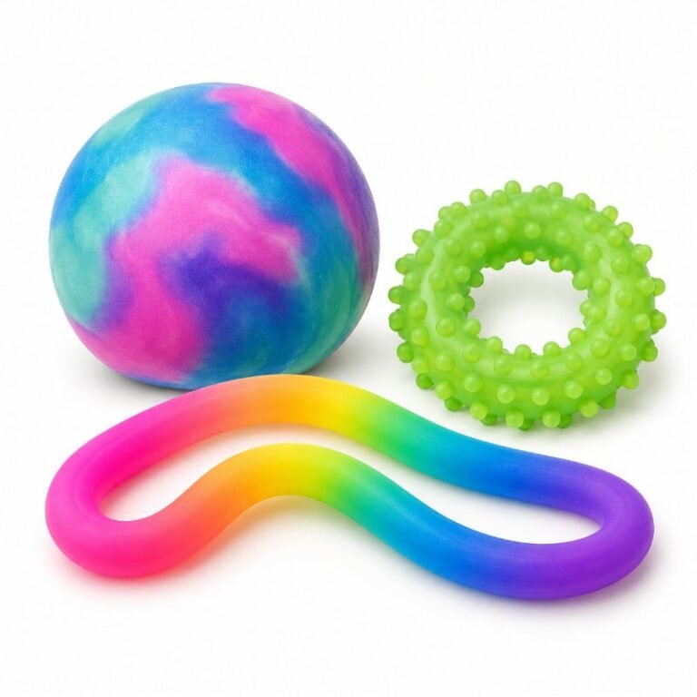 Best sensory gifts for kids with special needs: quiet fidget toy pack