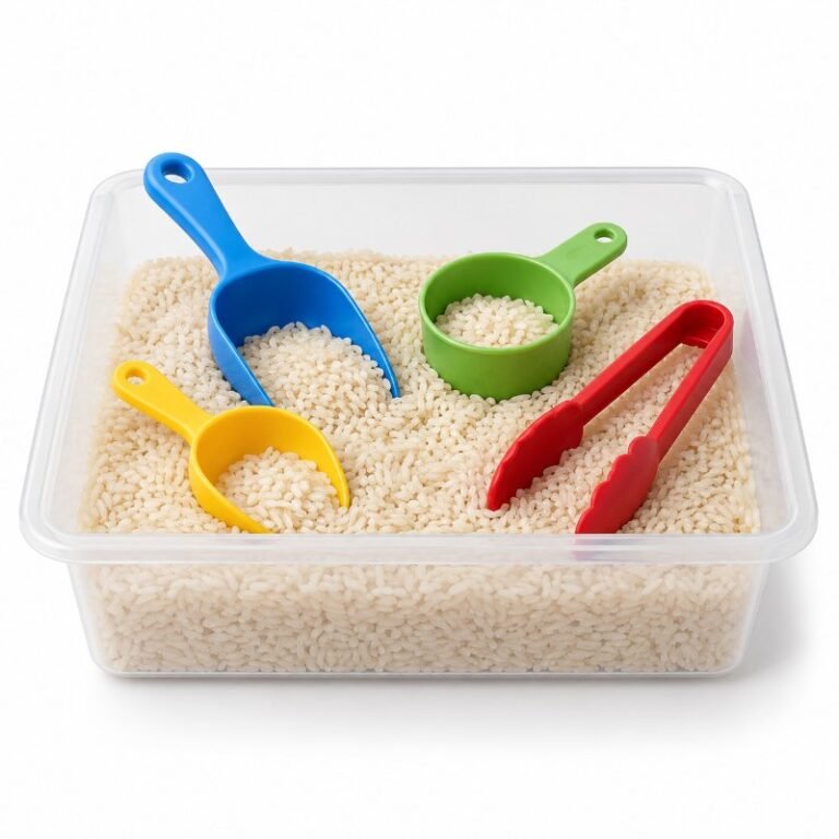 Best sensory gifts for kids with special needs: sensory bin kit