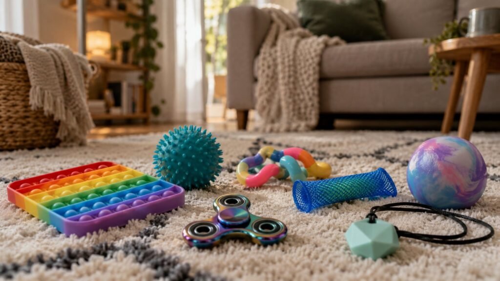 Fidget toys that support stimming in autistic children