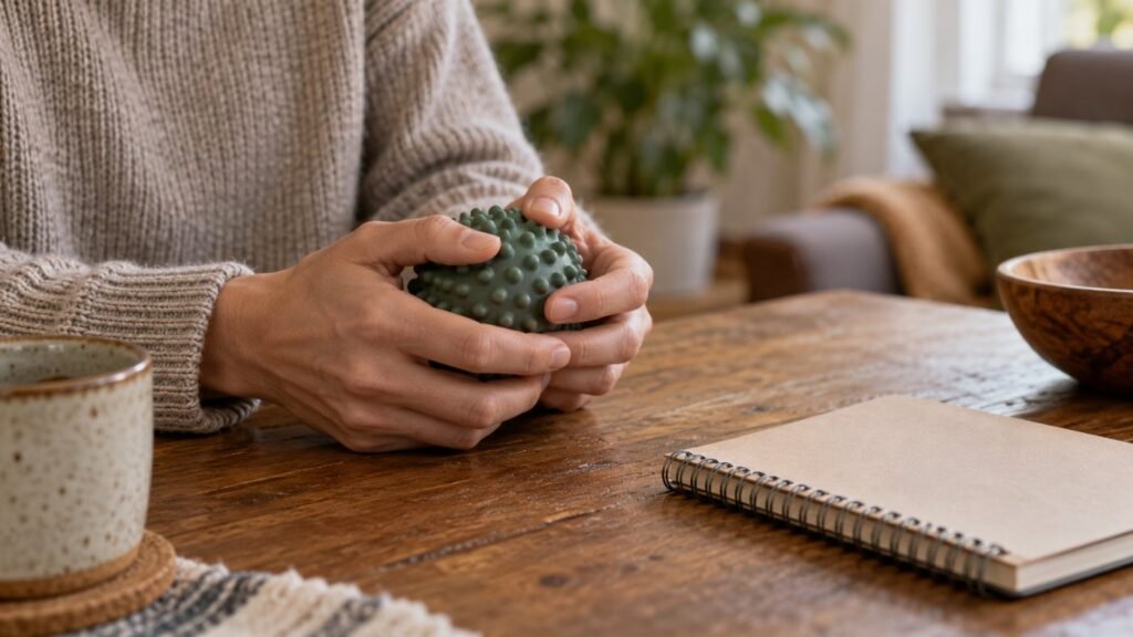 Safe sensory tool offered to replace harmful stimming in autistic children