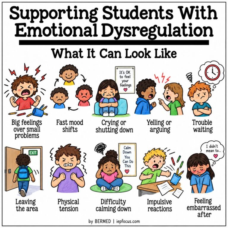 Supporting Students With Emotional Dysregulation: 10 Steps for Teachers (2026)