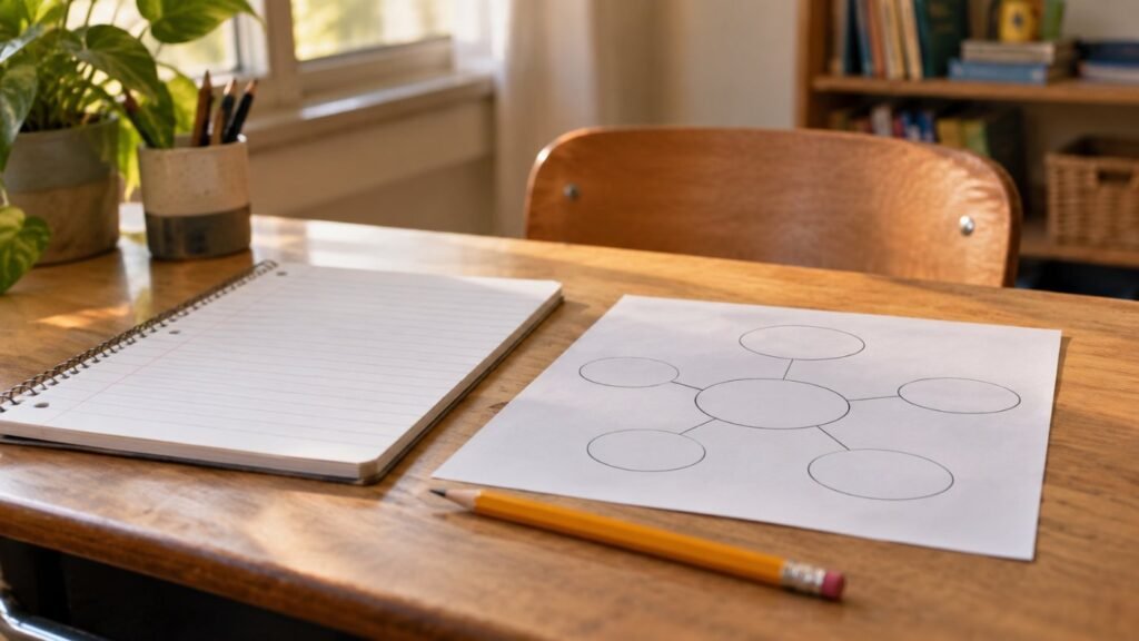 Written expression IEP goals: planning writing with an organizer