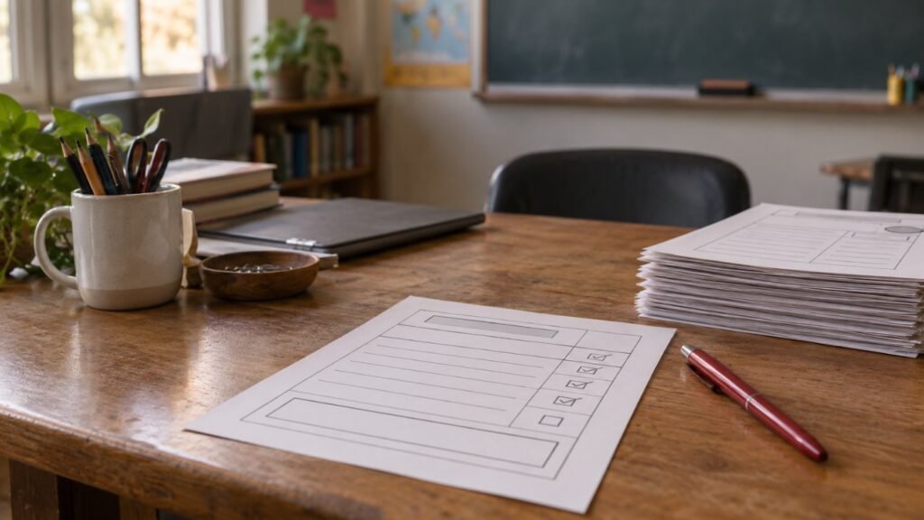 Writing rubric used to measure written expression IEP goals